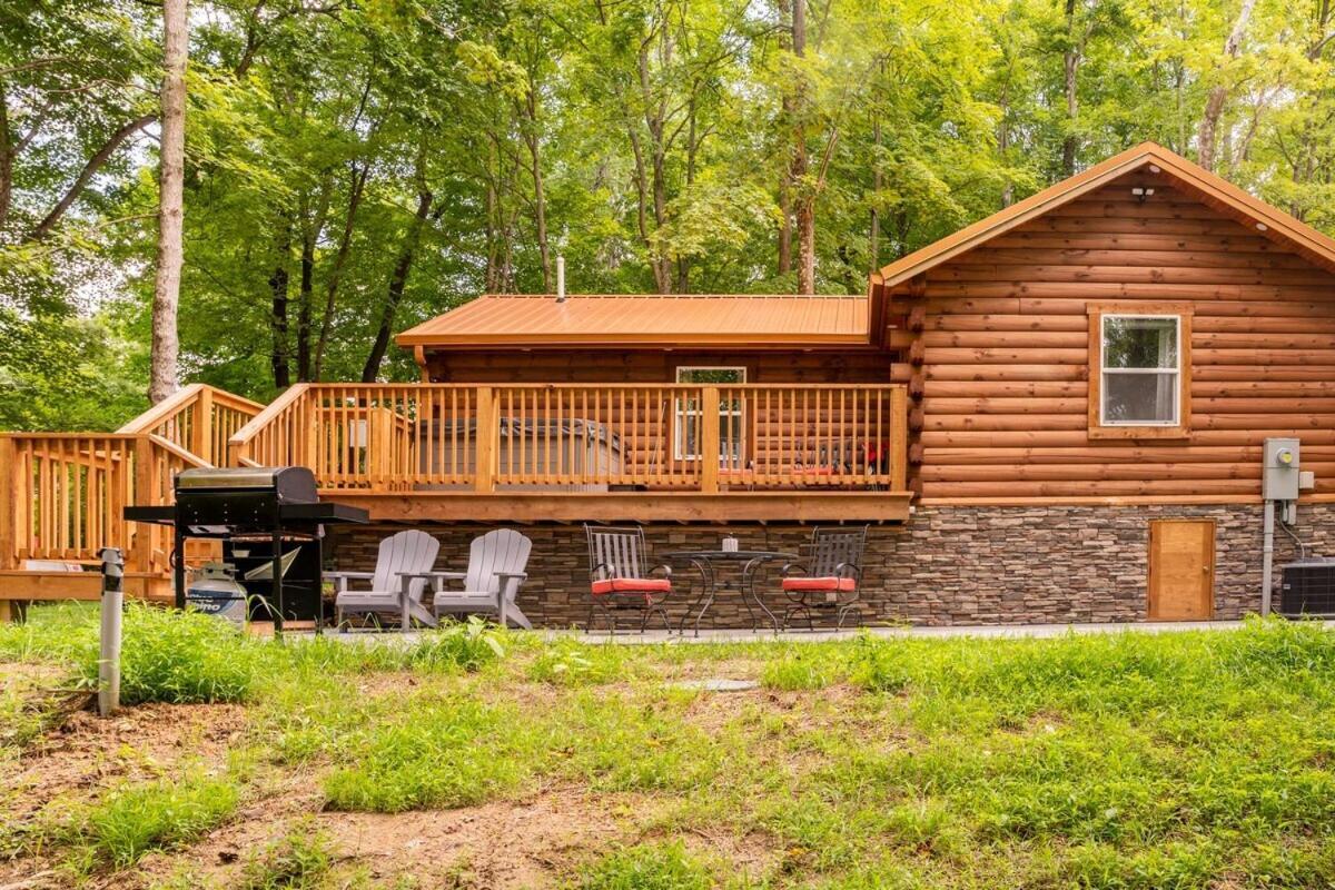 Secluded Wooded Cabin Near The Hocking Hills New Straitsville Εξωτερικό φωτογραφία