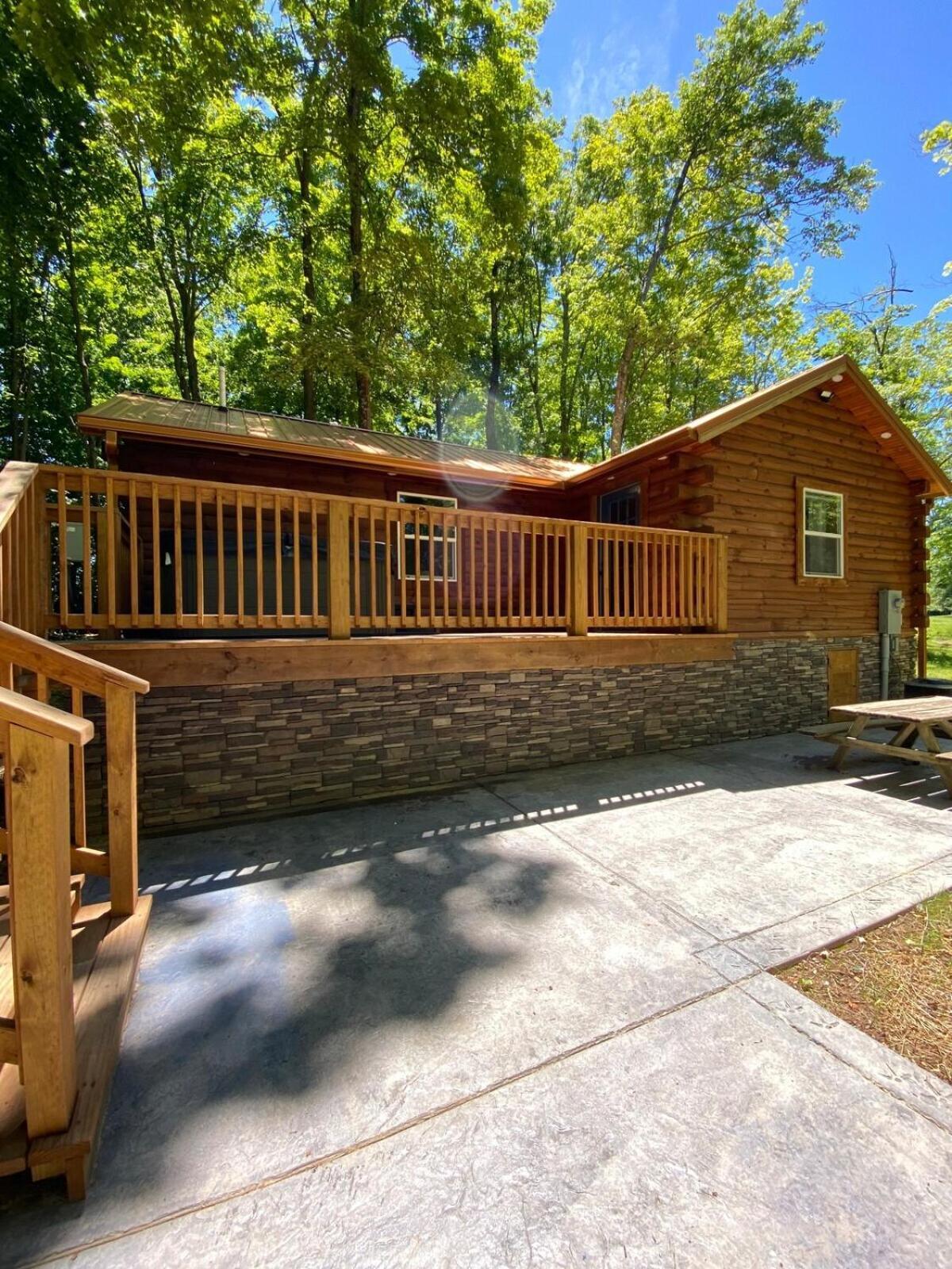 Secluded Wooded Cabin Near The Hocking Hills New Straitsville Εξωτερικό φωτογραφία
